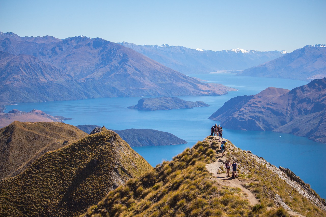 Stunning view of Roys Peak New Zealand